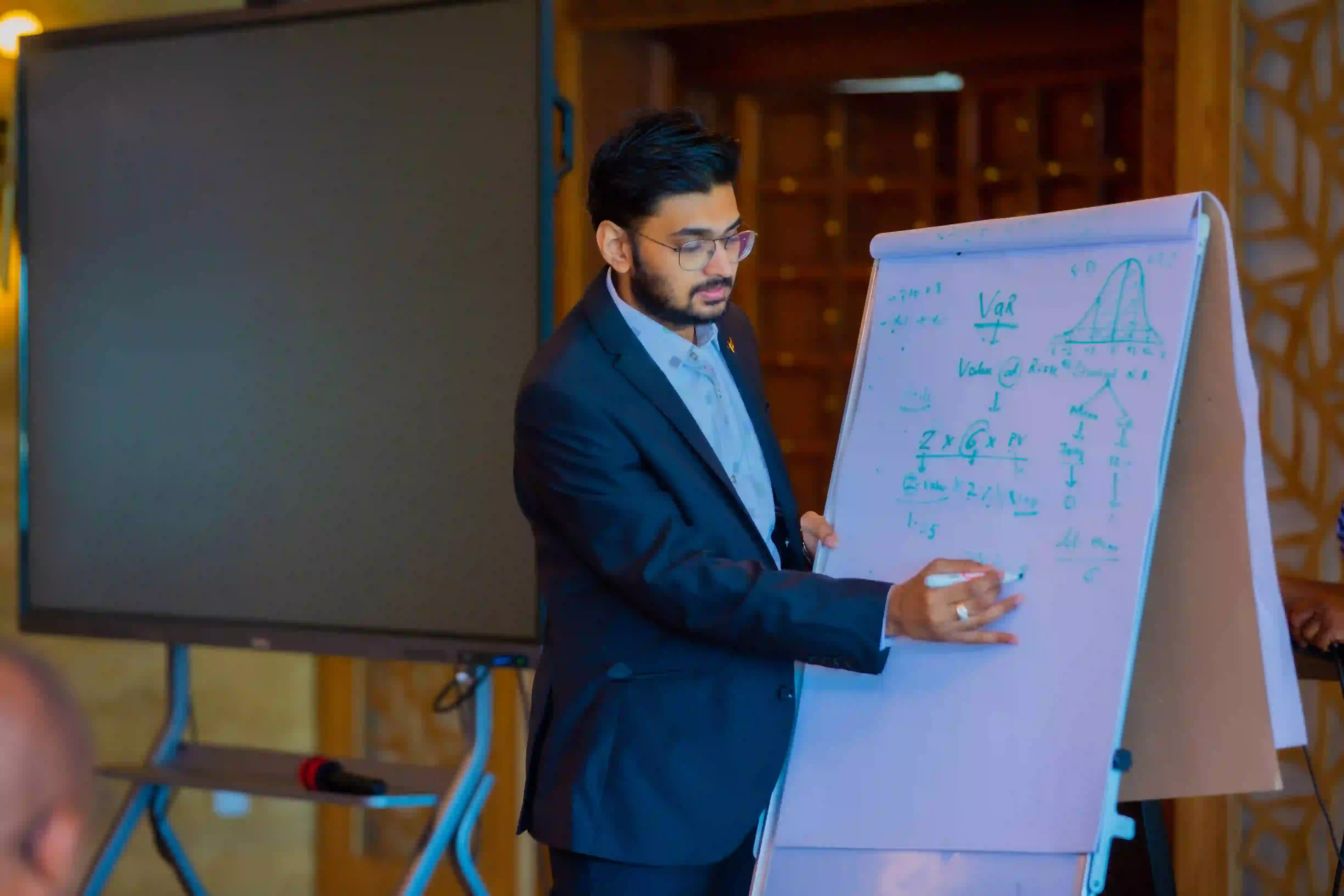 Deepak Goyal, CFA & FRM charterholder and founder of RBei Classes