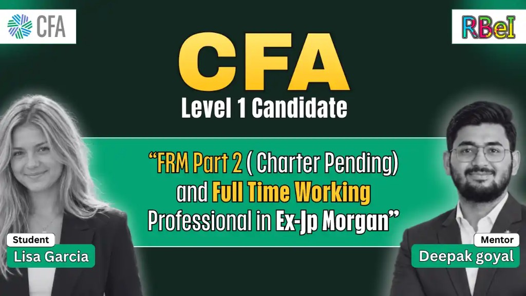 Lisa Garcia &mdash; CFA success story