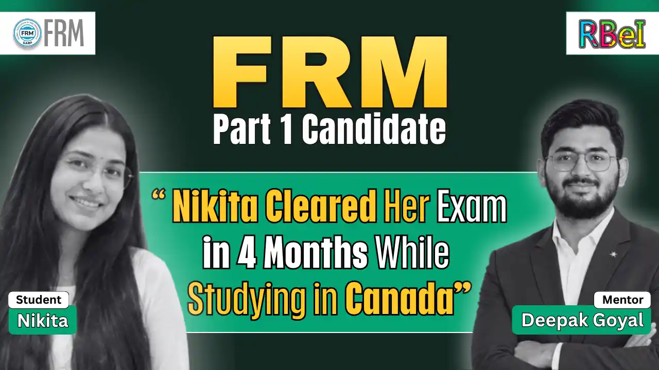 Niketa Shringi — FRM success story