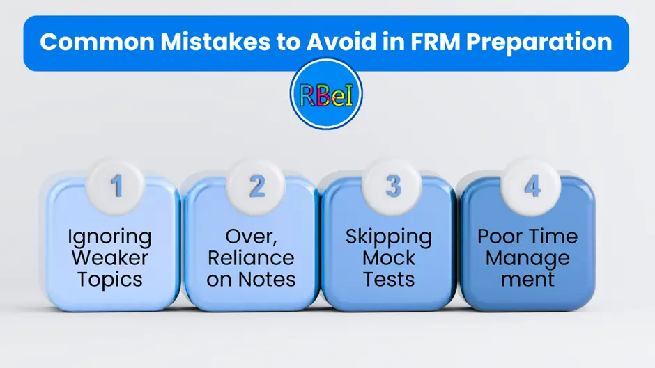 Common Mistakes to Avoid in FRM Preparation