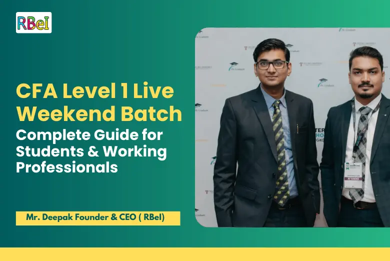 CFA Level 1 Live Weekend Batch