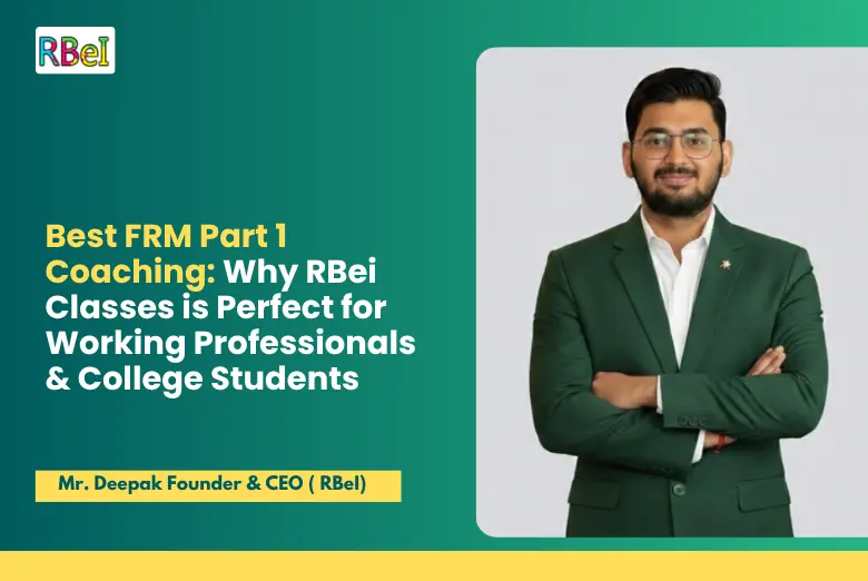 Best FRM Part 1 Coaching